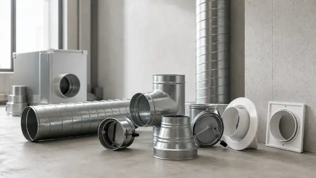 Ventilationsrør & Fittings