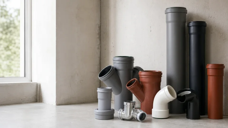 Afløbsrør & Fittings
