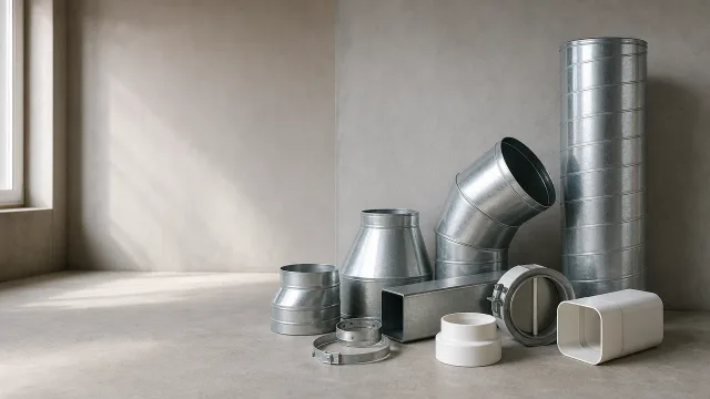Ventilationsrør & Fittings